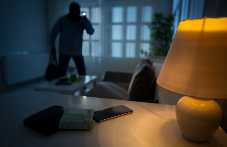 Verzekerd tegen inbraak of diefstal